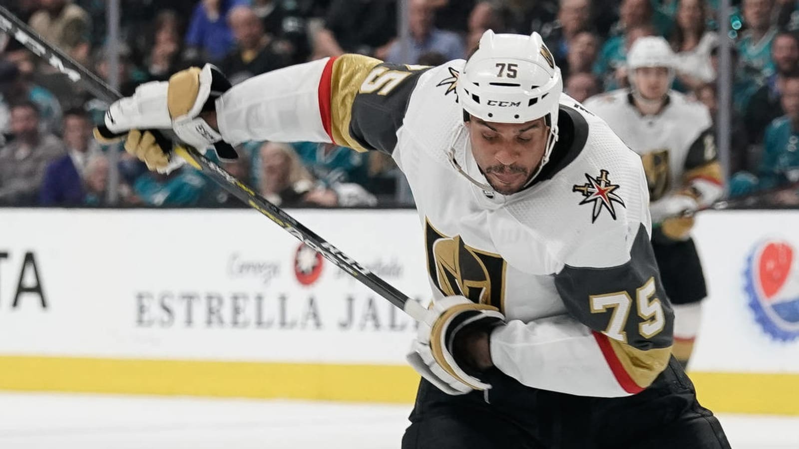 Golden Knights' Ryan Reaves to have hearing for hit to head on Canucks' Tyler Motte