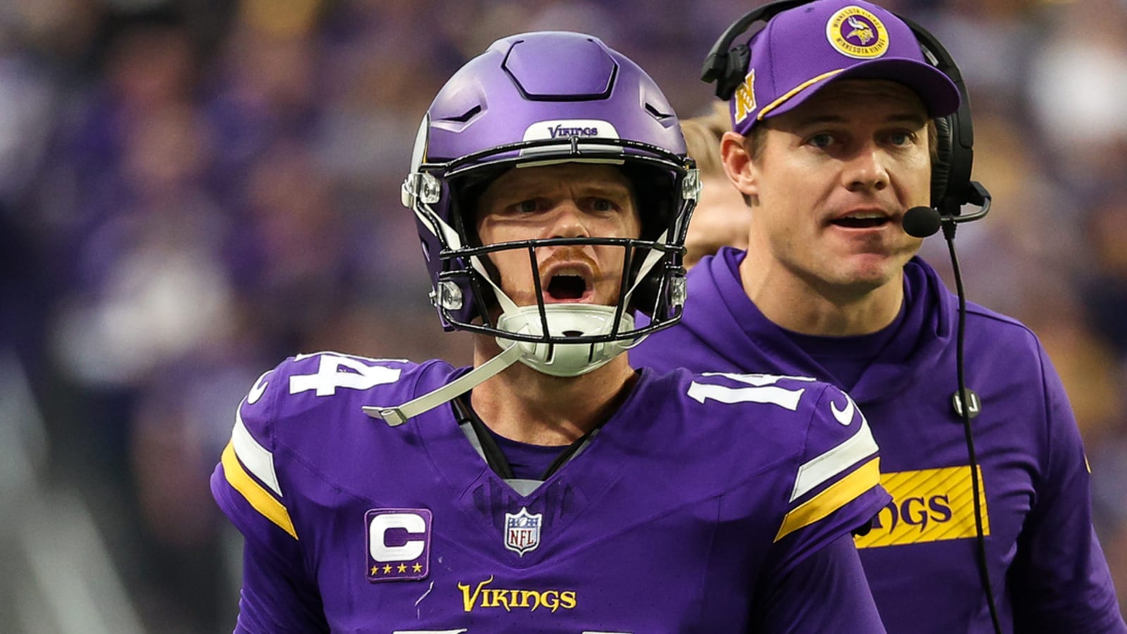 Watch: Vikings QB Sam Darnold throws fifth TD vs. Falcons