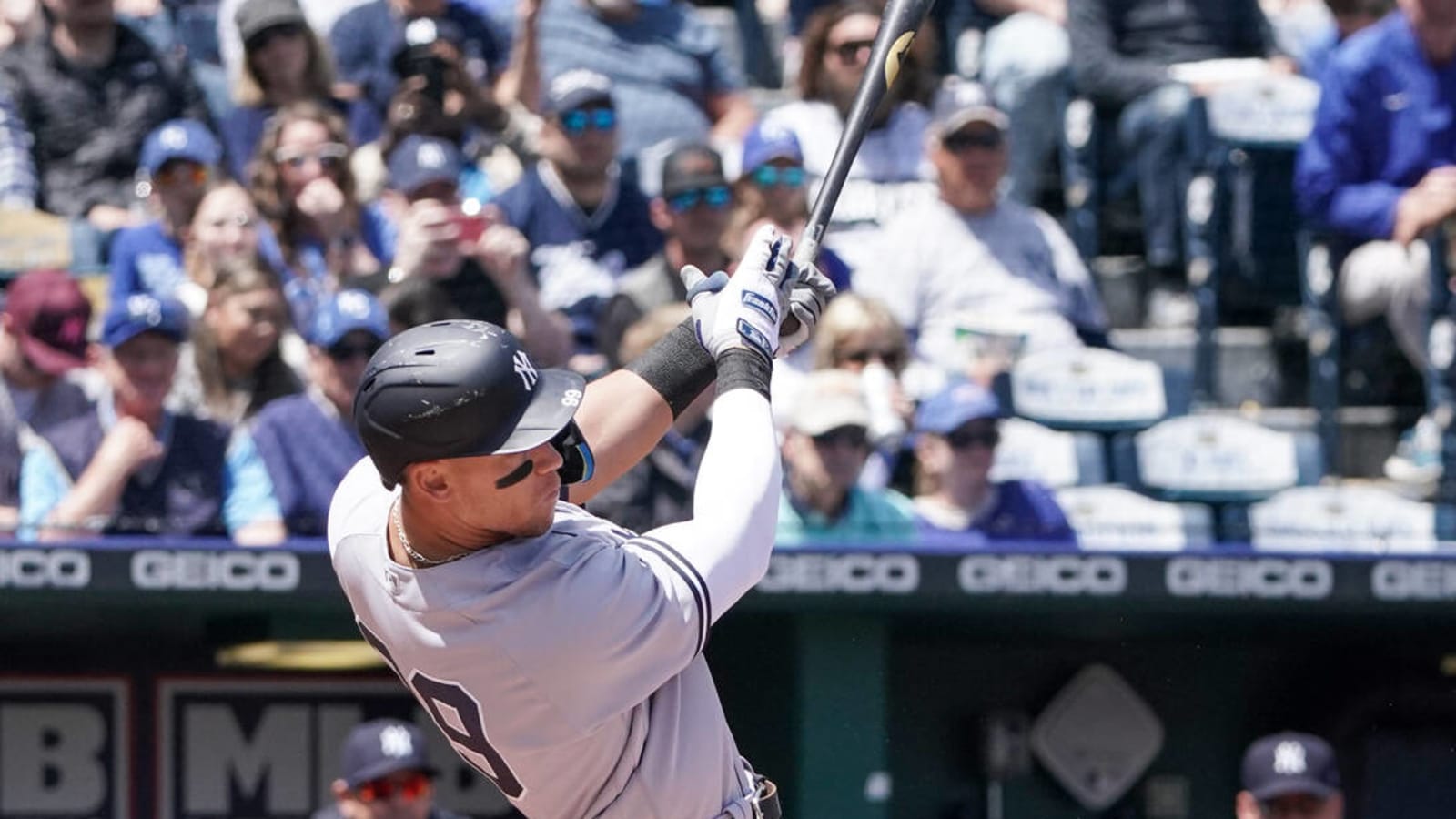 Watch: Aaron Judge blasts 453-foot home run