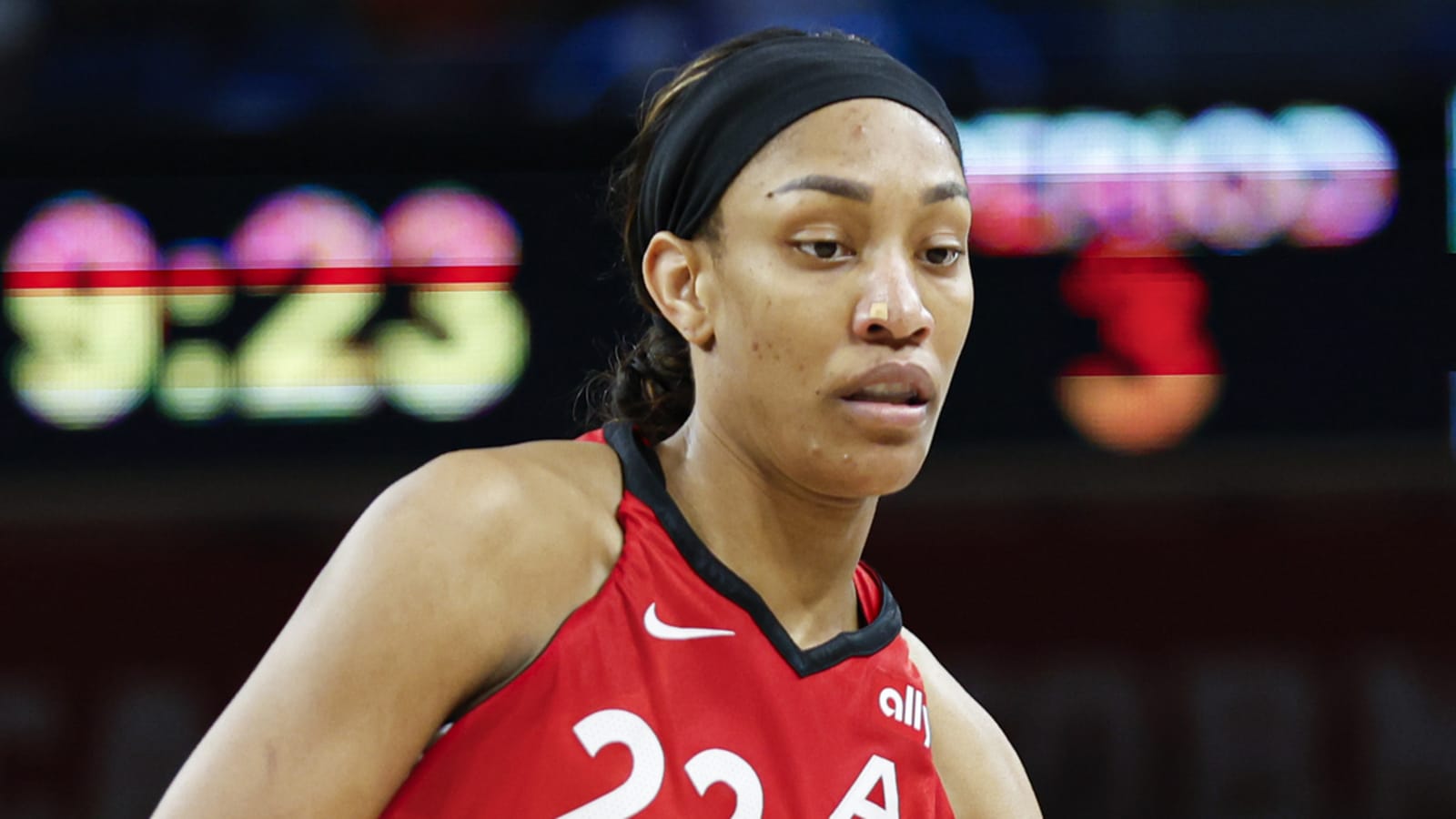 Can A'ja Wilson catch Angel Reese's season rebound record?