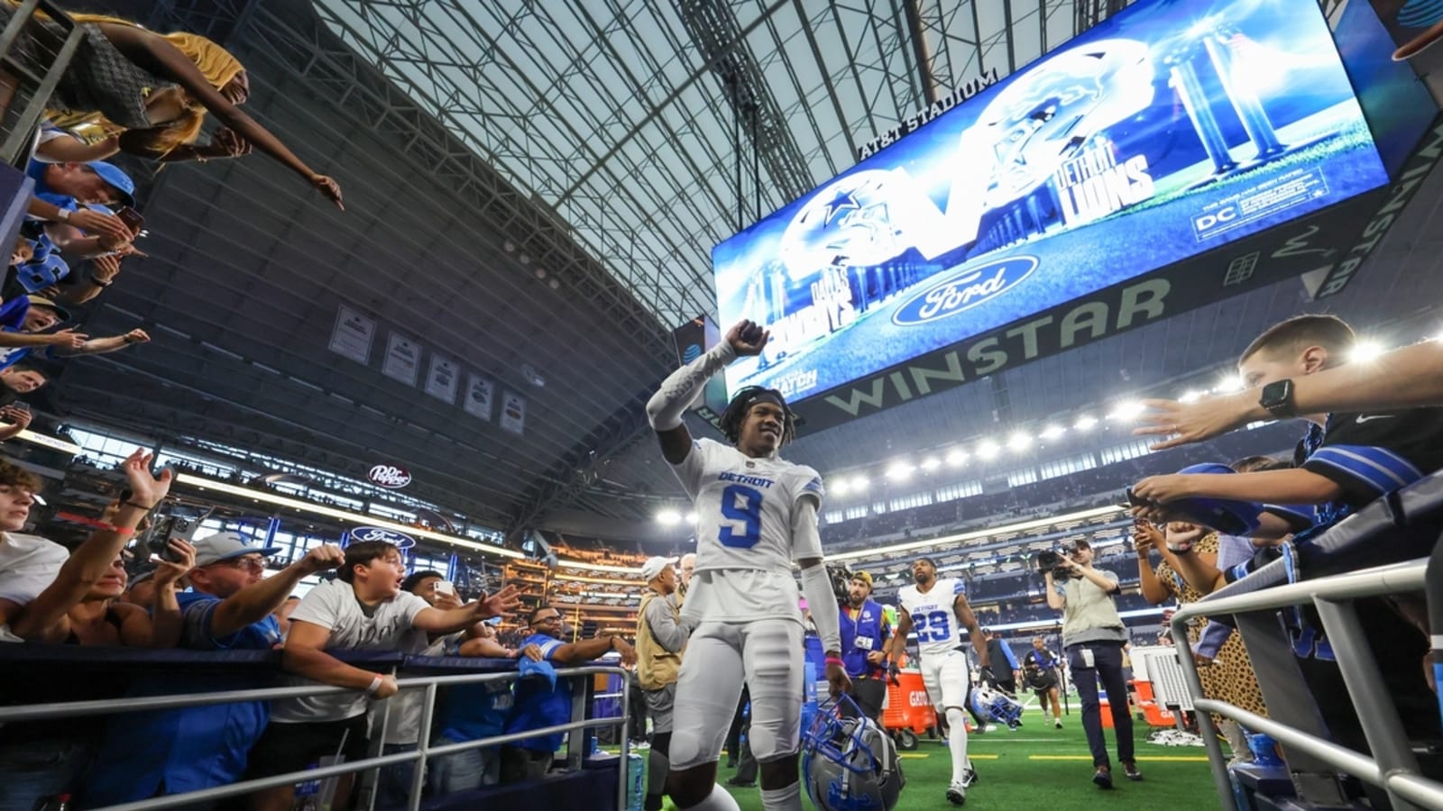 Lions back WR Jameson Williams with suspension looming