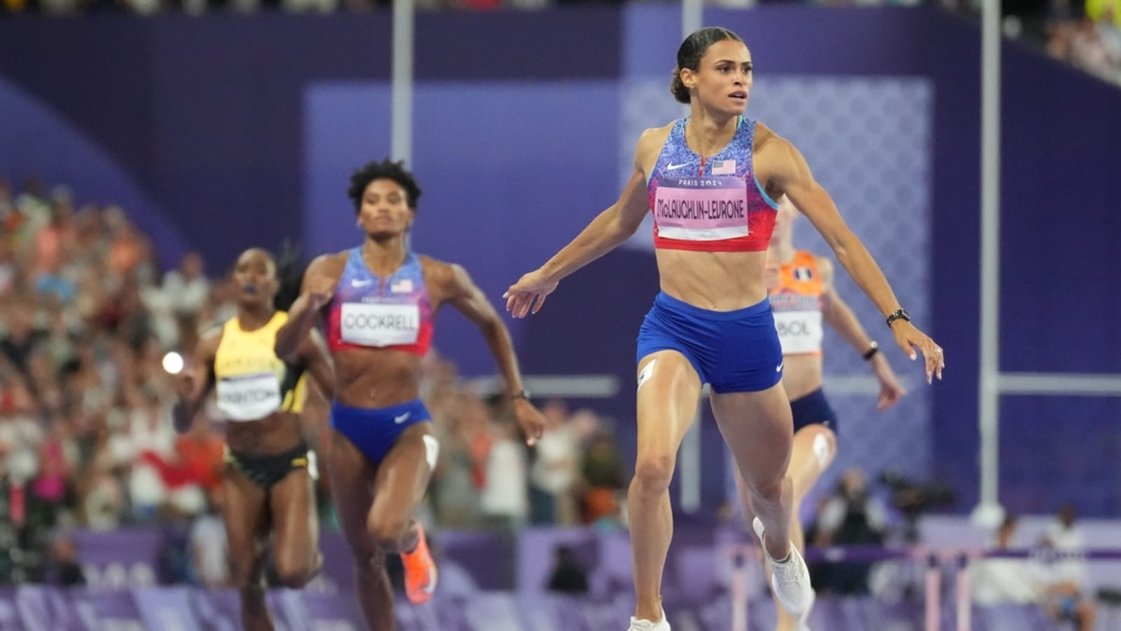 American Sydney McLaughlin-Levrone sets WR, claims gold in 400 hurdles