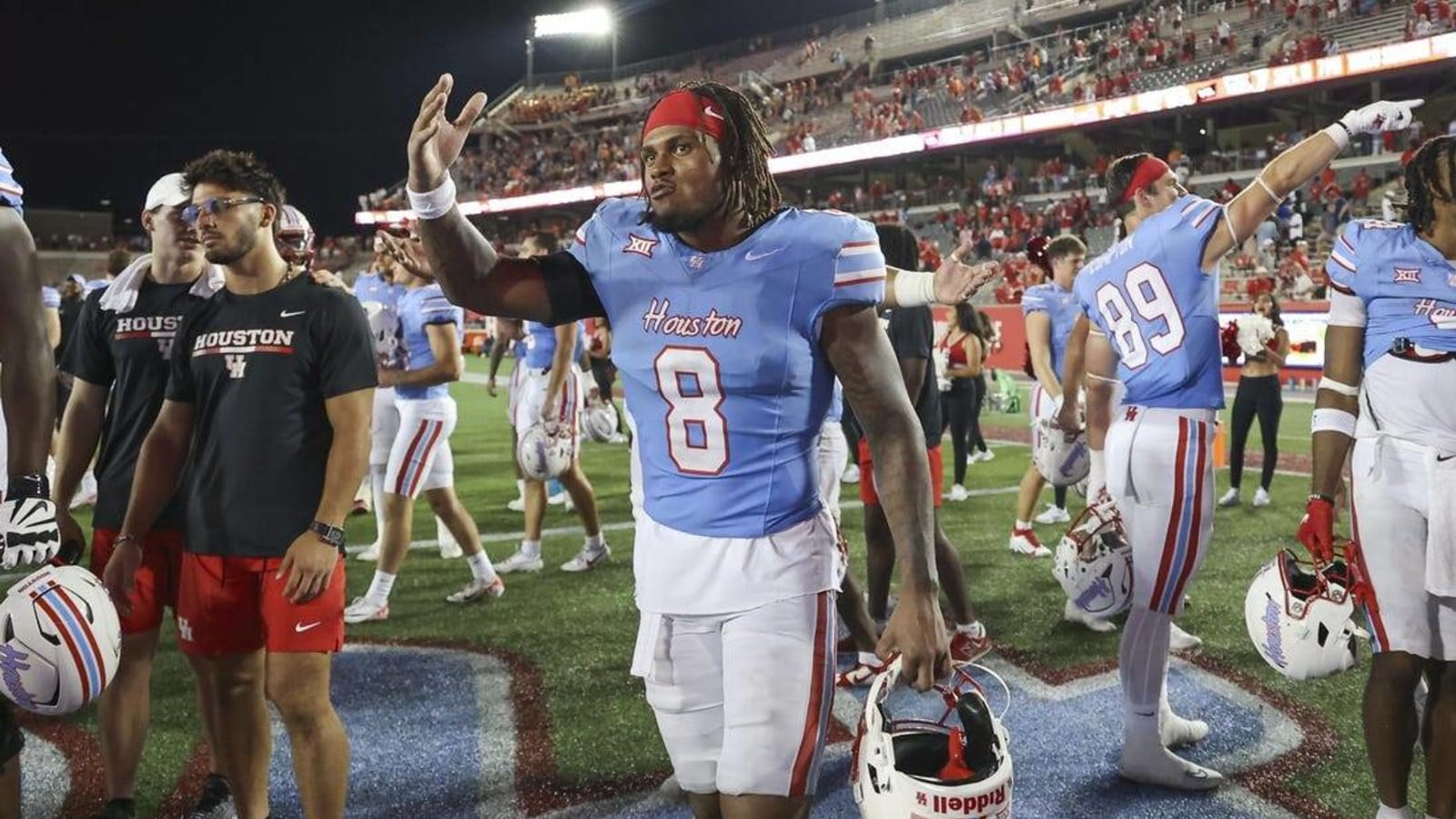 Houston steps up to NFL, plans to wear Columbia blue uniforms