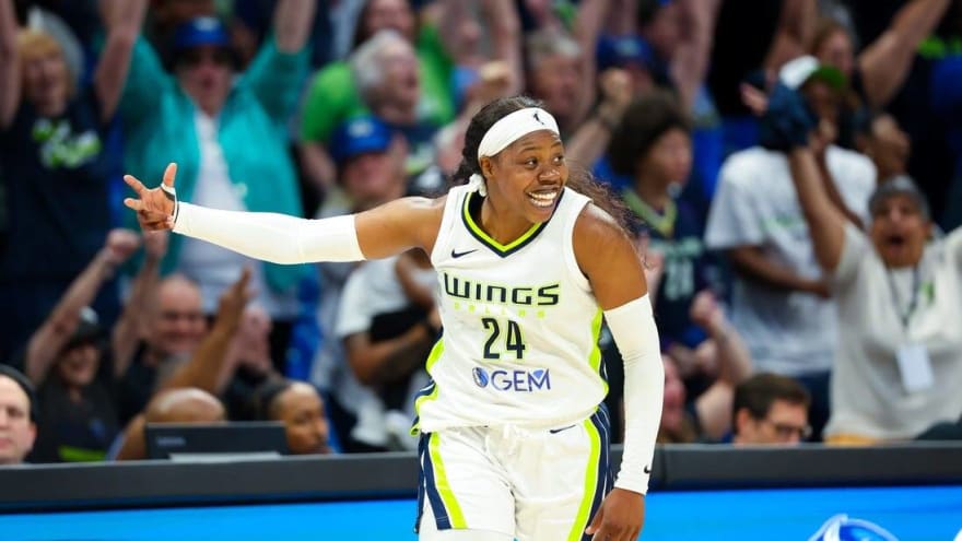 Arike Ogunbowale off to hot start as Wings take on Dream