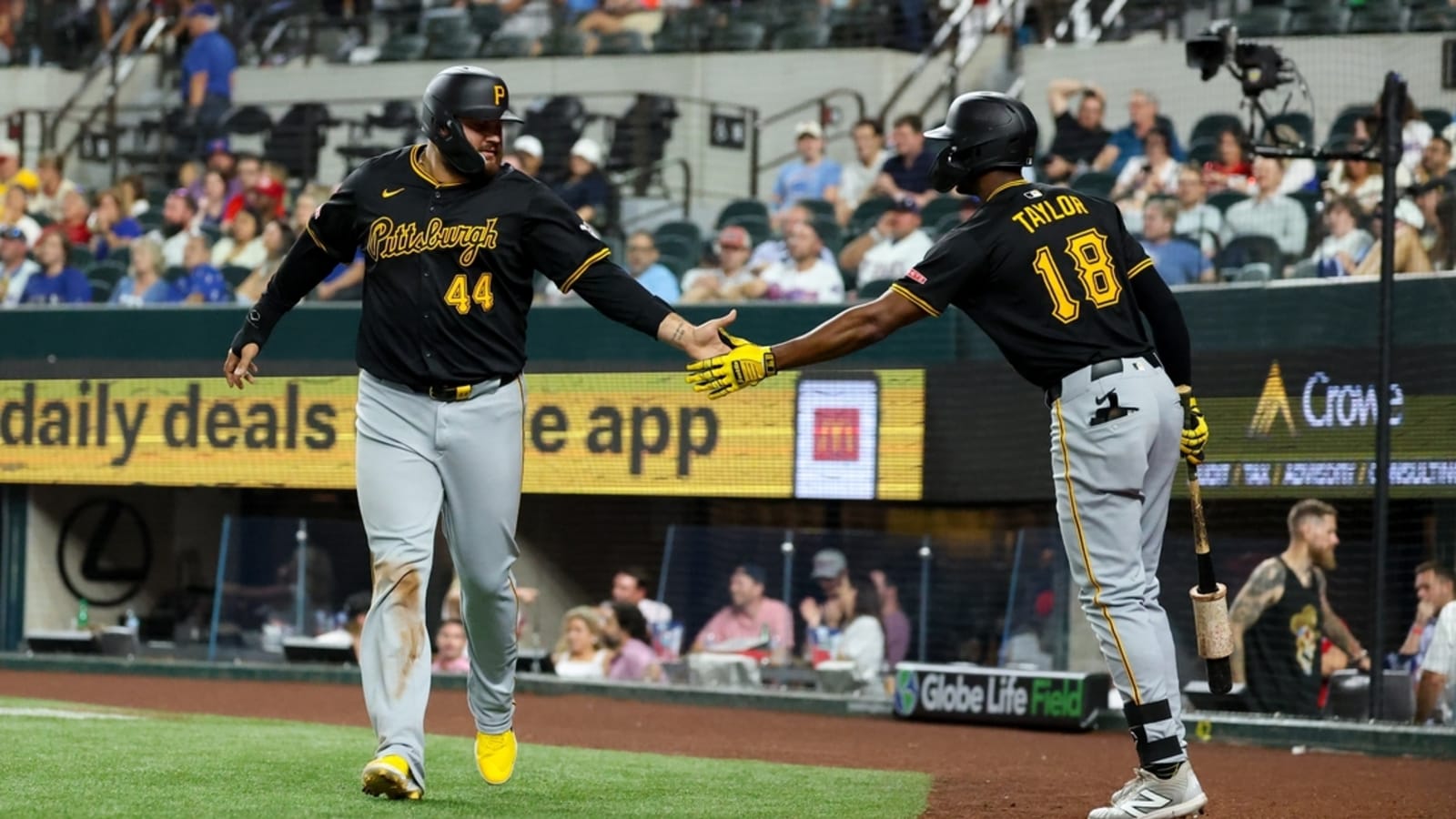 Pirates DFA OF Michael A. Taylor, 1B Rowdy Tellez