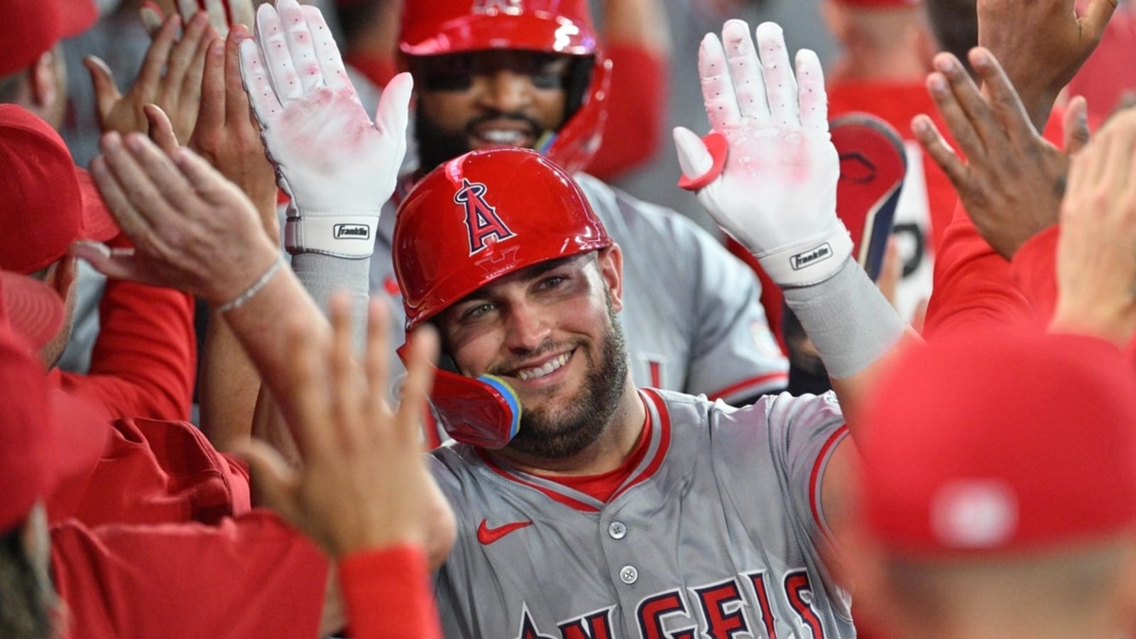Angels hope rookie&#39;s first hit sparks offense against Jays