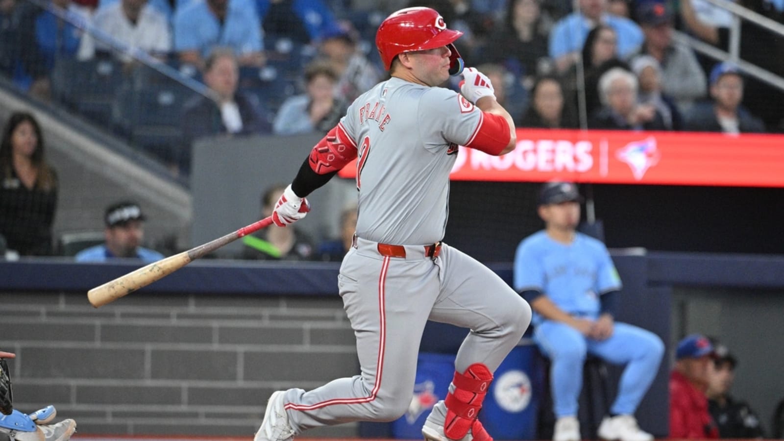 TJ Friedl's three hits, homer help Reds top Blue Jays