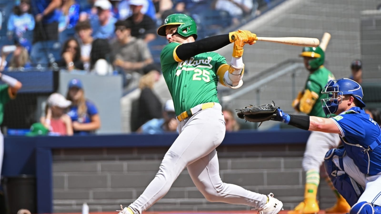 Brent Rooker, Osvaldo Bido help A&#39;s beat Blue Jays