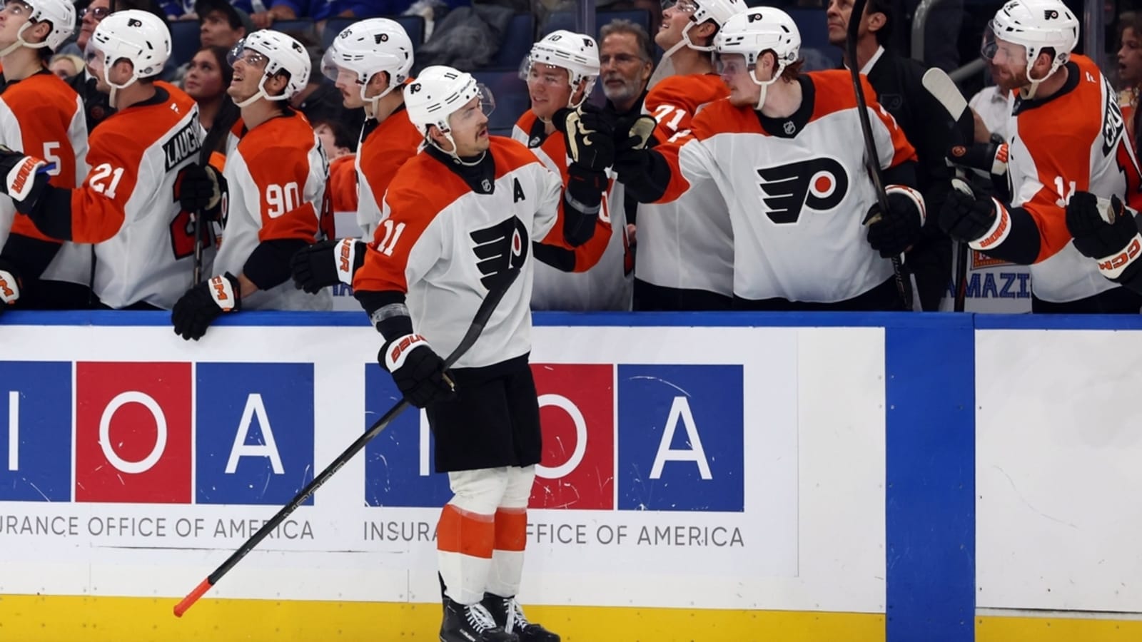 Flyers carry modest improvements into clash vs. Sharks