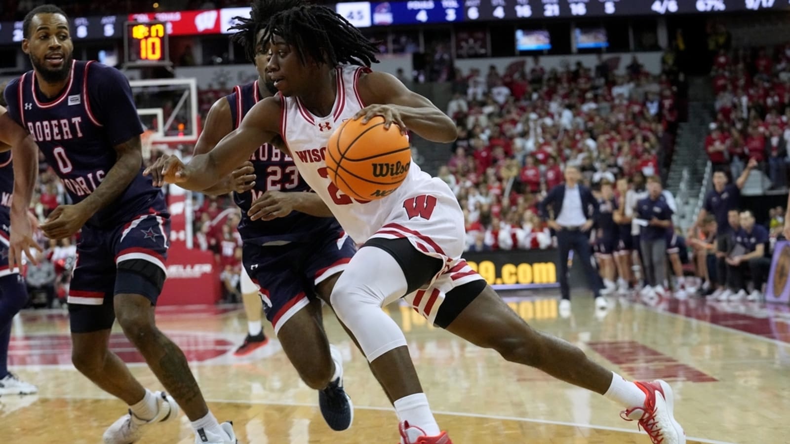 No. 24 Wisconsin takes surge into L.A. to face USC