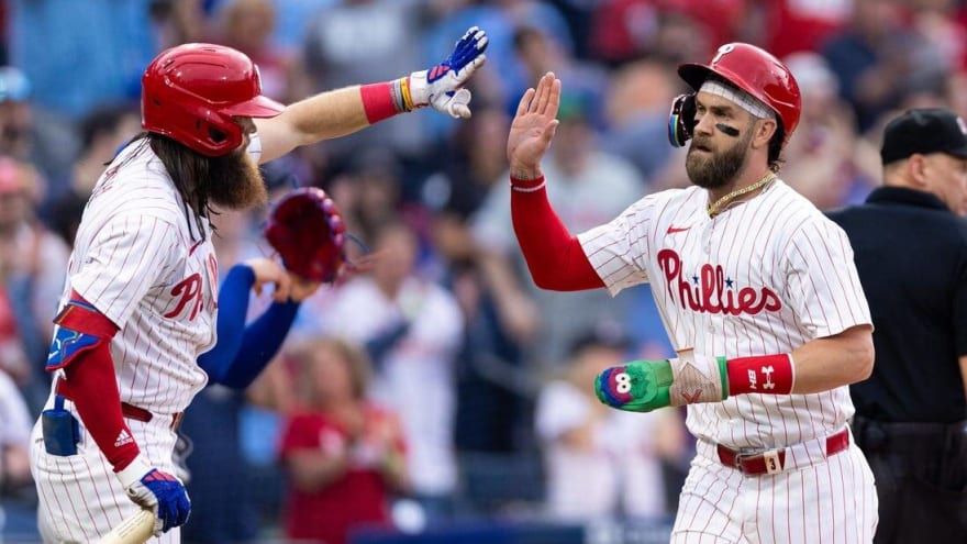 Bryce Harper, Phillies take aim at struggling Marlins