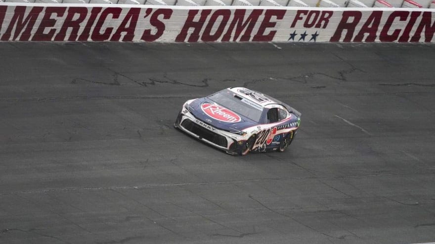 Christopher Bell prevails at rain-shortened Coca-Cola 600
