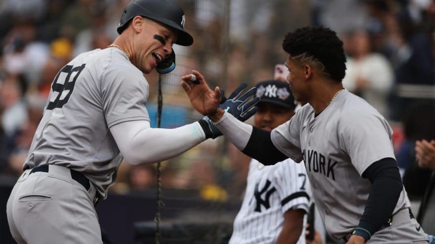 Aaron Judge (17th HR), Yanks stay hot in San Diego