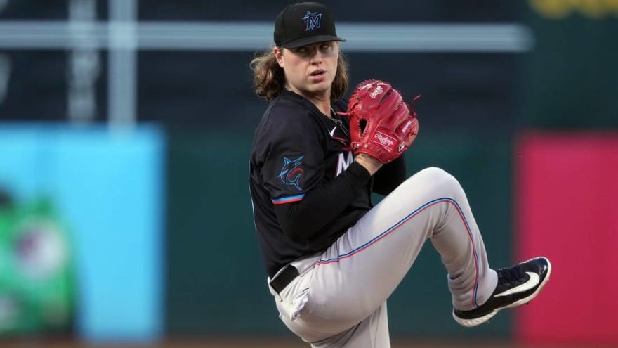 Ryan Weathers, Marlins hope to slow Dodgers&#39; roll