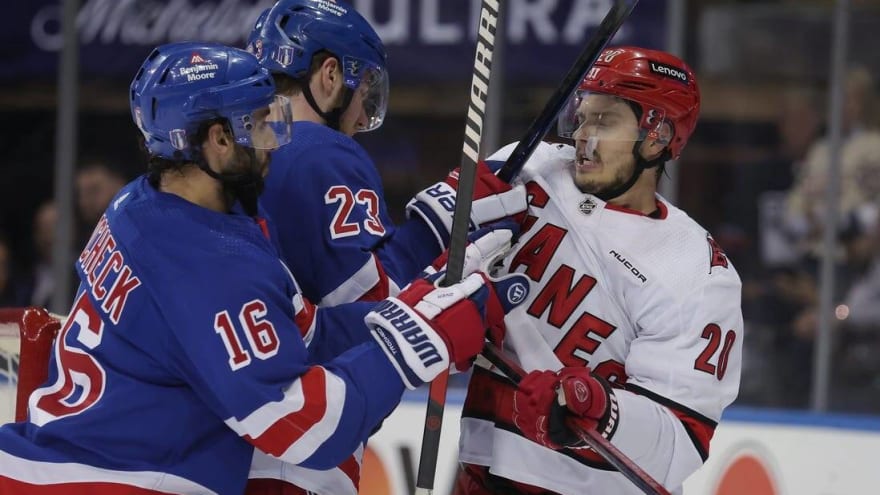 Hurricanes&#39; 4-goal third period forces Game 6 vs. Rangers