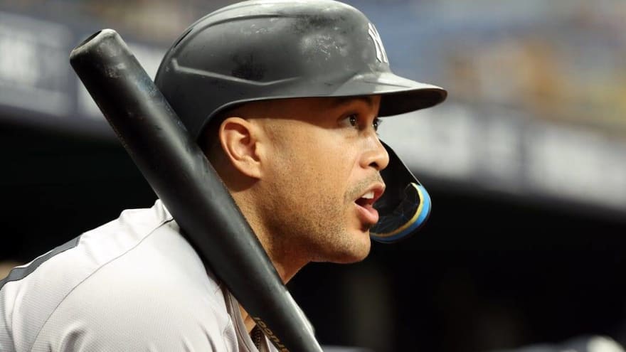 Yankees&#39; Giancarlo Stanton bids to continue power surge vs. Twins