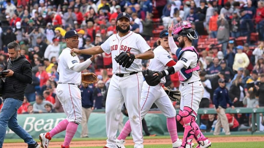 Kenley Jansen, Red Sox staff feeling good as Rays visit