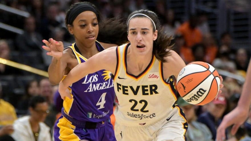 Caitlin Clark hits late threes in first WNBA win, Fever top Sparks