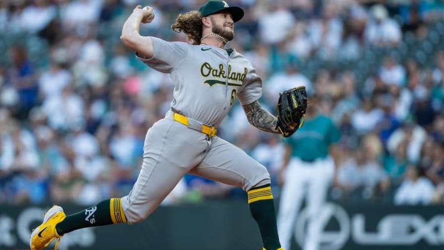 A&#39;s Joey Estes will try for second season win vs. Mariners