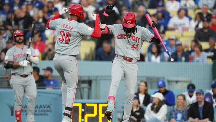 Elly De La Cruz, Reds steal win over Dodgers