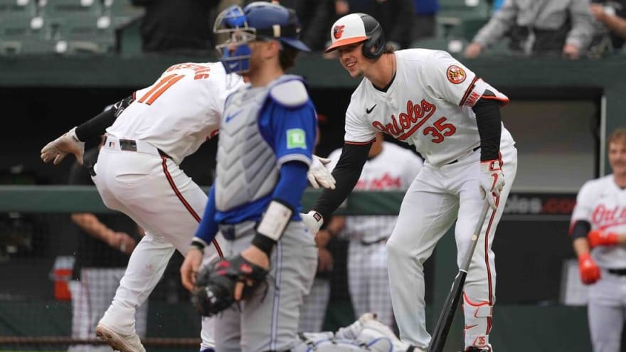 Adley Rutschman&#39;s 2-run HR in 9th lifts O&#39;s past Jays