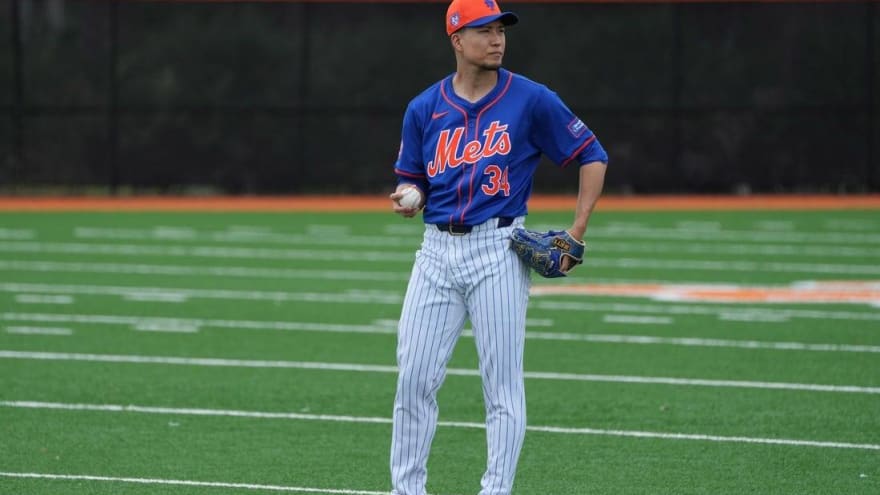 Mets RHP Kodai Senga (triceps tightness) skips planned bullpen