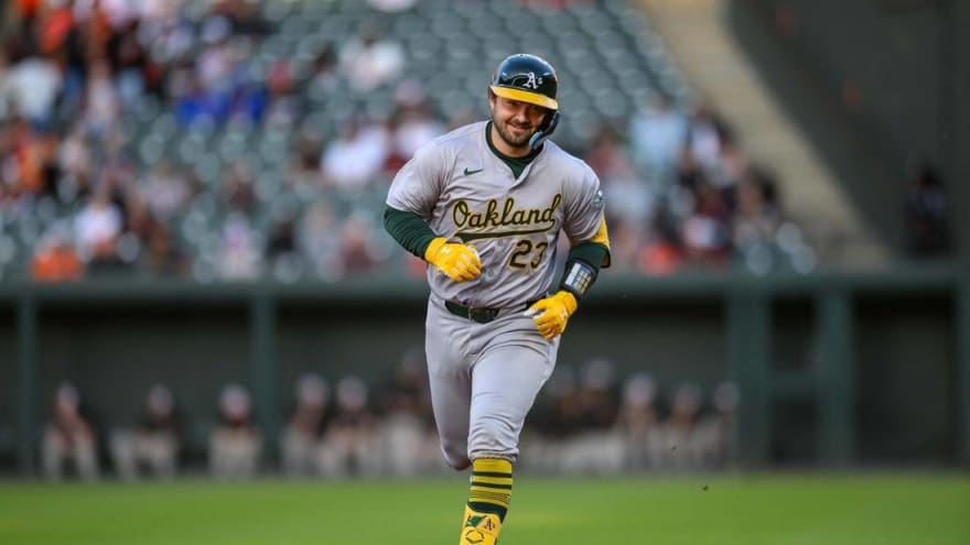 A&#39;s rally past Orioles to win in 10 innings