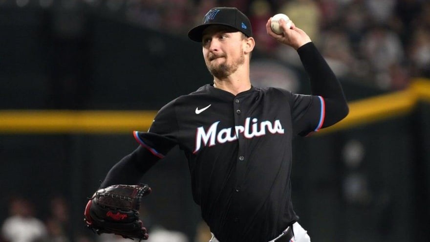 Braxton Garrett tosses shutout to lead Marlins past D-backs