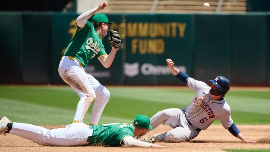 Astros&#39; Ronel Blanco returns from suspension, shuts down A&#39;s