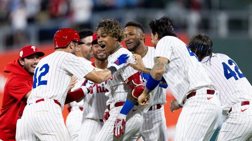 Phils down Rockies on Cristian Pache&#39;s walk off