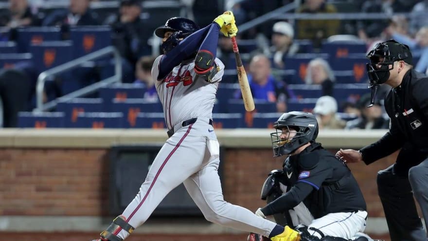 Three-homer inning sends Braves past Mets