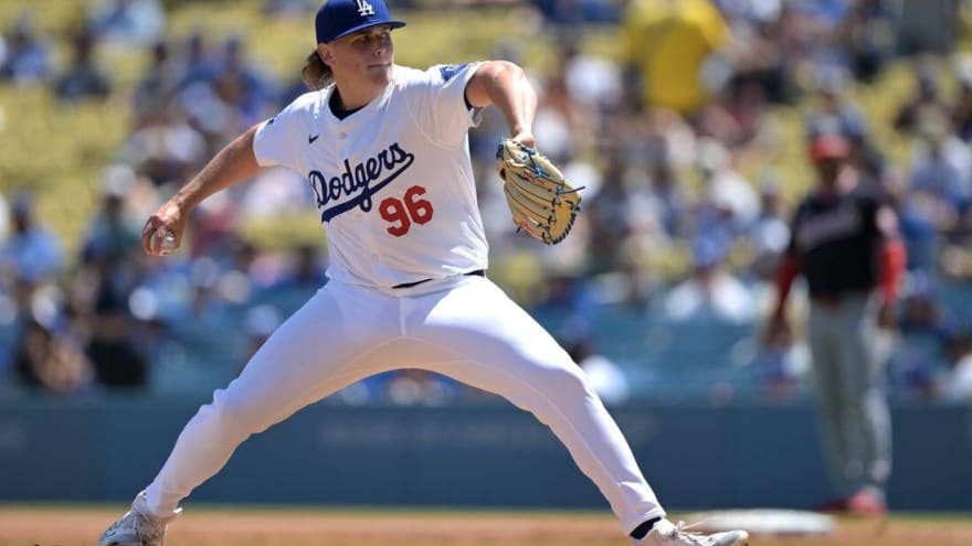 Dodgers bring back RHP Landon Knack to face Reds