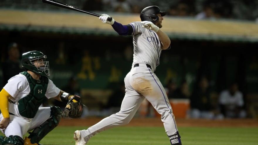 Rockies grab lead in 12th, hold on to beat A&#39;s