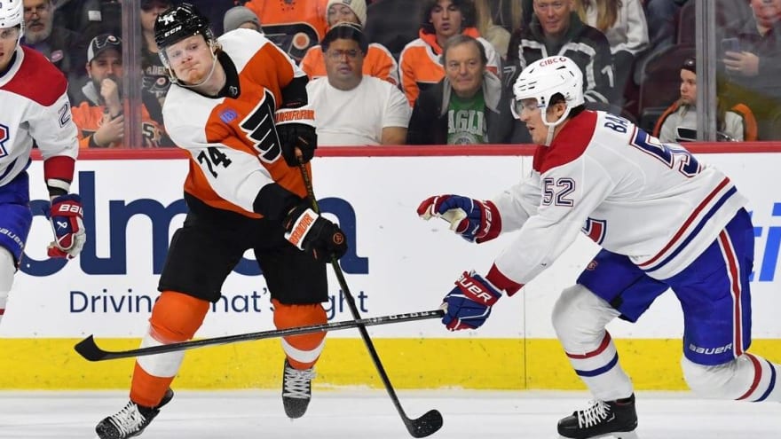 Flyers look to snap two-game skid, take on Habs