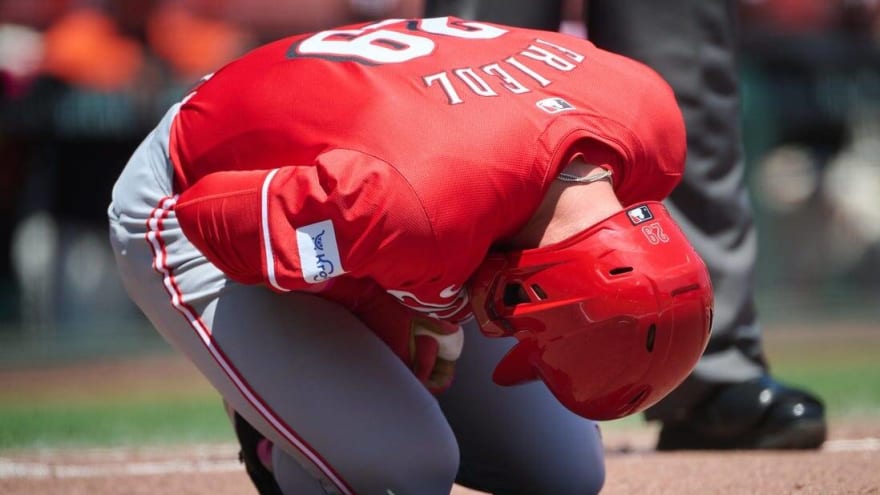 Reds OF TJ Friedl (fractured thumb) out 4 to 5 weeks