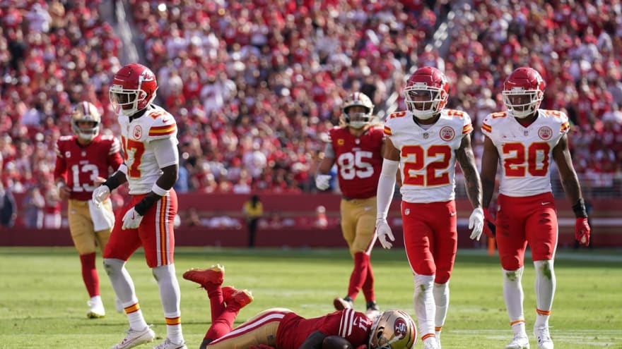 49ers put WRs Brandon Aiyuk, Ricky Pearsall on PUP list