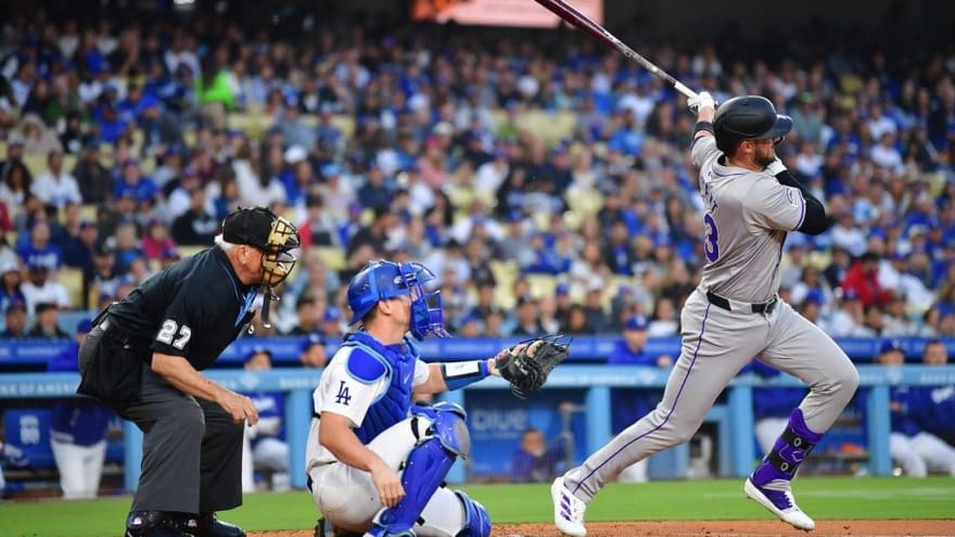 Rockies open series with rare road win over Dodgers