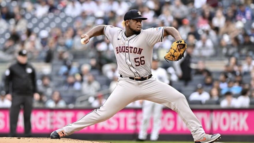 Astros&#39; Ronel Blanco back from suspension, will face A&#39;s in finale
