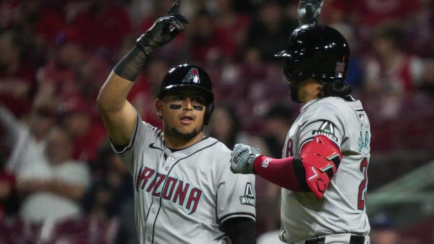 Diamondbacks face Reds in search of 1st series sweep of season