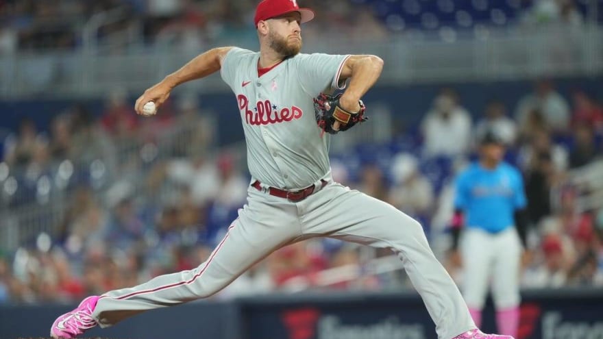 Phils&#39; Zack Wheeler renews acquaintances with Nationals