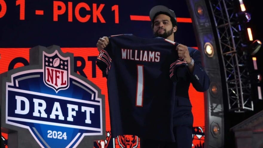 It&#39;s official: Bears rookie Caleb Williams to start at QB