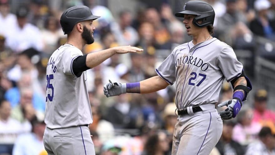 Jordan Beck (5 RBIs), Rockies blank Padres for 7th straight win