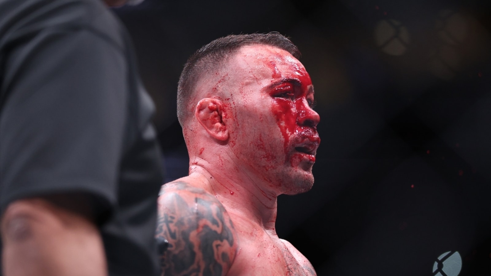 Colby Covington upset Joaquin Buckley fight was stopped