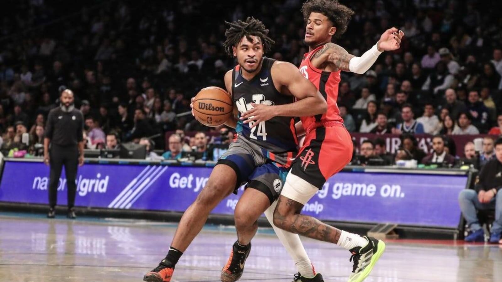 Cam Thomas helps Nets hold off hard-charging Rockets