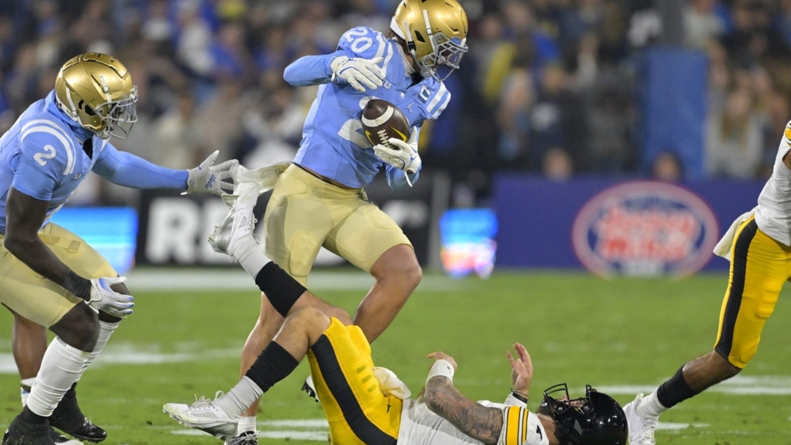 UCLA regroups after slow start to edge Iowa