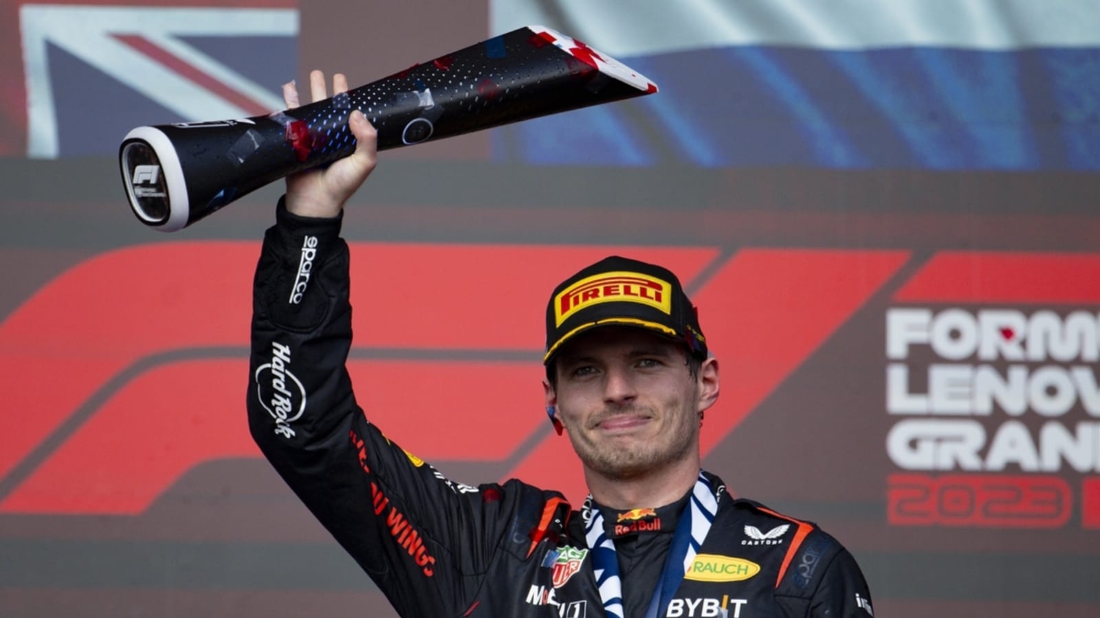 F1 champ Max Verstappen welcomes first child