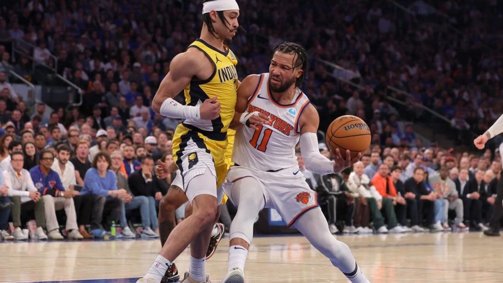 Jalen Brunson guides Knicks to Game 1 win over Pacers