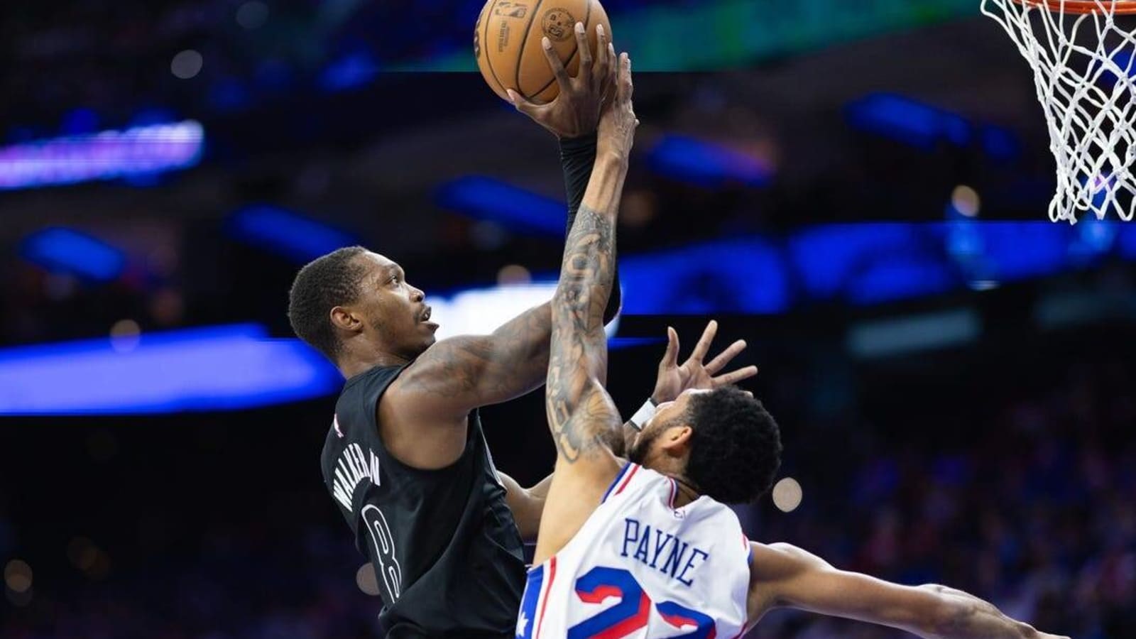 76ers rout Nets for 8th straight win, clinch No. 7 seed