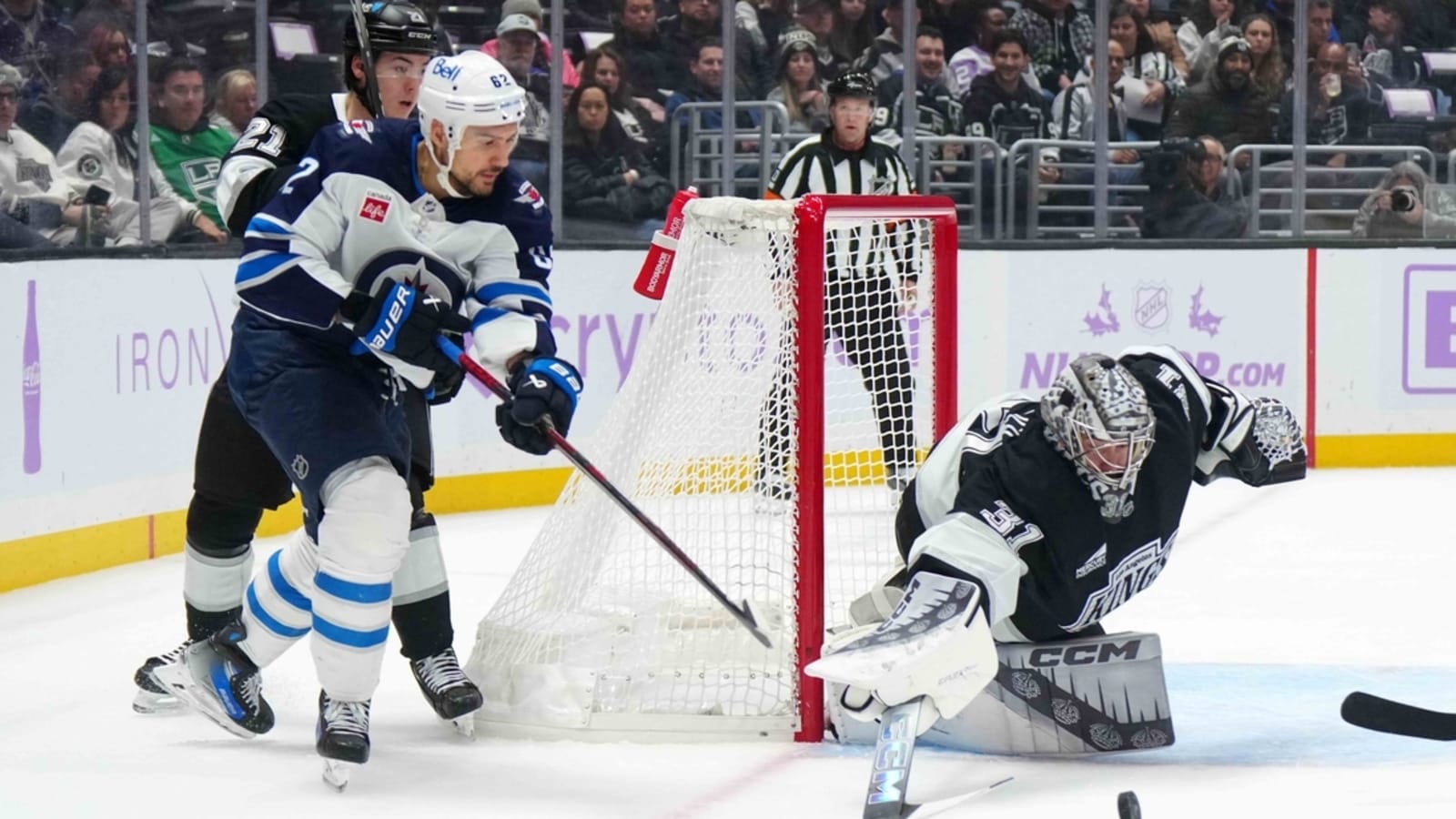Adrian Kempe, Anze Kopitar carry Kings past Jets