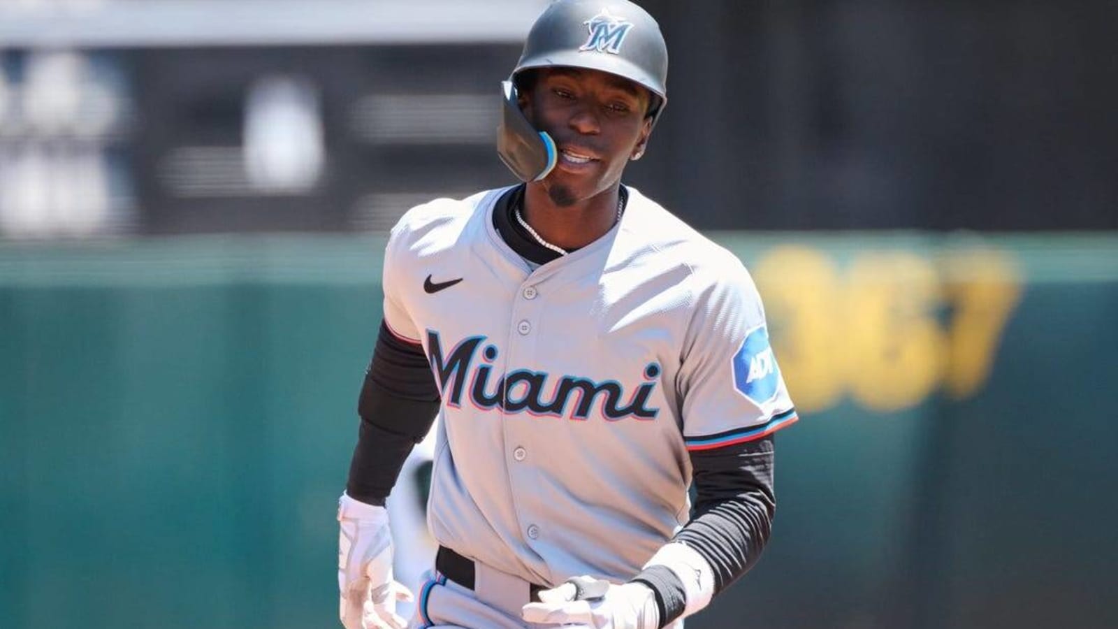 Nick Gordon helps Marlins demolish A&#39;s to avoid sweep